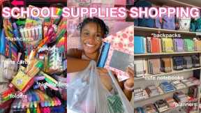 Back To School Supplies Shopping at Dollar Tree | Senior year 2022