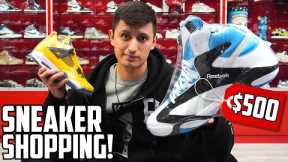 I found the BIGGEST SNEAKERS EVER! Sneaker Shopping in San Diego!
