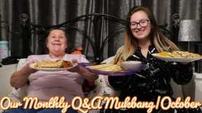 Our Monthly Q&A Mukbang|October