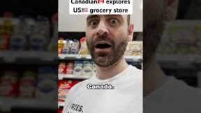 Canadian Explores US Grocery Store…A whole new world!
