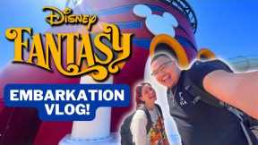 Disney fantasy western caribbean cruise| Embarkation Day!