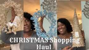LETS SIP AND CHAT | HUGH HOME DECOR CHRISTMAS SHOPPING HAUL🎄❄️☃️