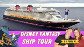 DISNEY FANTASY SHIP TOUR ❤🚢