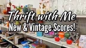 SUCH A COOL FIND! THRIFT WITH ME AT GOODWILL + NEW & VINTAGE THRIFTED HAUL!