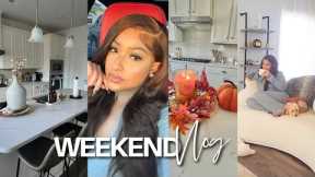 VLOG: SPEND THE WEEKEND WITH ME | KITCHEN MAKEOVER, SHOPPING & MORE!