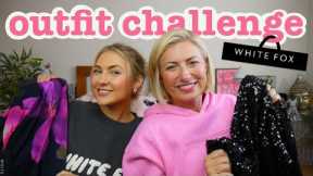 SHOPPING AT A SHOP WE NEVER SHOP AT - WHITE FOX BOUTIQUE!! mum vs daughter outfit challenge
