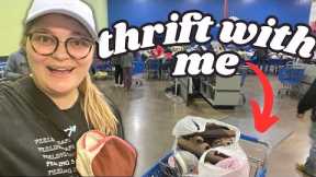 I Thrifted At The Goodwill Bins for 7 HOURS & SCORED BIG! 👀 | 55 ITEM THRIFT WITH ME!