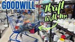 FILLED MY CART at Goodwill | Thrift With Me | Reselling