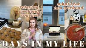 VLOG | Days in My Life | What I Eat in a Weekend, Car Errands, + Best Snickerdoodles Recipe