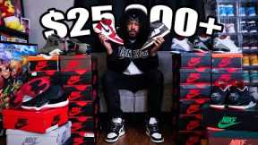 My ENTIRE $25,000+ Sneaker Collection (100+ Pairs)