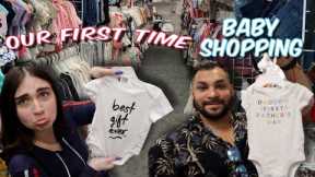 OUR FIRST TIME BABY SHOPPING TOGETHER!
