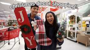 TARGET CHRISTMAS DECOR SHOPPING!! come shopping with us!