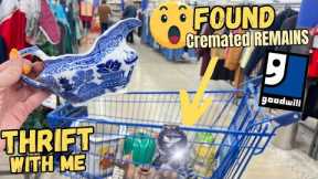 Found CREMATED REMAINS at Goodwill | Thrift With Me | Reselling
