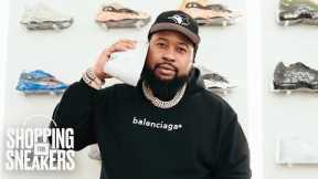 DJ Akademiks Goes Shopping for Sneakers at Kick Game