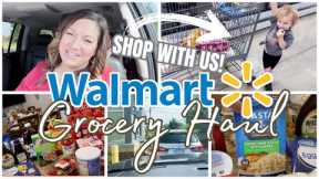 WALMART SHOP WITH ME + GROCERY HAUL | NEW AT WALMART | GROCERY HAUL + MEAL PLAN