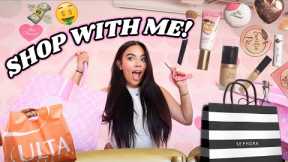 NO BUDGET MAKEUP SHOPPING SPREE + HAUL! Unlimited shop with me!