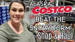 Costco Shop & Grocery Haul | Beating the Alaska Snowstorm
