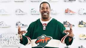 Busta Rhymes Goes Shopping for Sneakers at Kick Game