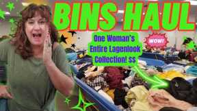 I Found Her Entire Collection & It Sold Fast!  ~ GOODWILL OUTLET BINS Thrift HAUL TO RESELL on Ebay