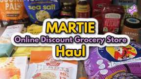 MARTIE Online Discount Food Haul!  Budget Grocery Shopping!