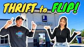 Reseller Couple Goes Thrifting at Goodwill to Buy Things Cheap & Sell for High on Ebay! Thrift w/ Us
