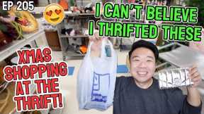 I Can't Believe I Thrifted These - Xmas Shopping at the Thrift! Goodwill Hunting Ep 205