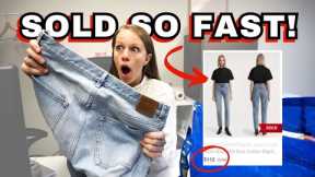 I Found These $380 Jeans at the Goodwill Bins! Reseller Vlog #4 (& Thrift Haul)