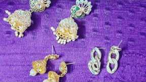 Earings Haul # earings  # jhumka haul # shopping haul