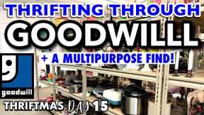 CHRISTMAS THRIFTING IN GOODWILL + THRIFT HAUL * THRIFT SHOPPING HOME DECOR & MORE