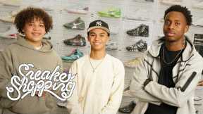 Fan Contest Winners Jordan Rivers, Jakai Mines and Joel Galarza Jr. Go Sneaker Shopping With Complex