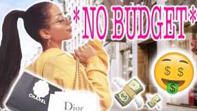 No Budget Shopping Spree!