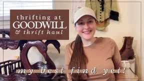SO HAPPY I CRIED! GOODWILL THRIFT WITH ME & THRIFT HAUL! | Home Decor Thrifting