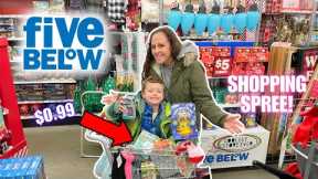 FIVE BELOW NO BUDGET SHOPPING SPREE | SHOP WITH ME