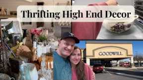High End Thrifted Decor From Goodwill and Four Other Thrift Stores!  Five Thrift Stores In One Day!