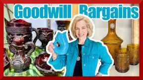 Goodwill best bargains! Vintage glass, jewelry, collectibles, decor + repurpose finds!