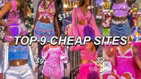 WHERE TO BUY CHEAP CLOTHES ONLINE 2022  👑  BADDIE ON A BUDGET