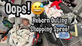 Reborn Baby Outing Shopping At Burlington! That Wasn’t Supposed To Happen!