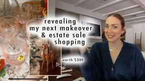 revealing my next makeover project & estate sale shopping | XO, MaCenna Vlogs