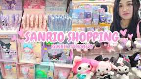 Sanrio Shopping Vlog 🌸 | Kawaii School Supplies Haul 💗