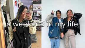 VLOG: A WEEKEND IN MY LIFE! ✨(spending time with loved ones & disney small shop haul!)