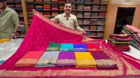 Bangalore Malleshwaram budget friendly gifting sarees & Banarasi designer sarees with free shipping!