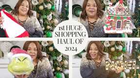 After Christmas Sales | First HUGE Shopping Haul of the Year (2024) | Hobby Lobby, Walmart & More)!