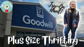 The Most Overlooked Item At The Thrift Store! | Goodwill Plus Size Clothing Thrift With Me!