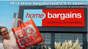 HUGE Home Bargains Haul|NEW IN January
