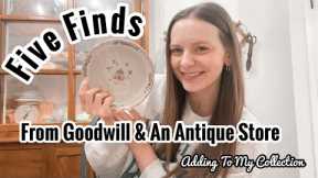 I FOUND MORE! | Antique Store & Goodwill Shop With Me | + A Haul