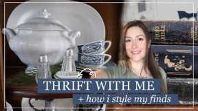 THRIFTING & STYLING! GOODWILL THRIFT WITH ME & THRIFT HAUL! | GOODWILL BINS