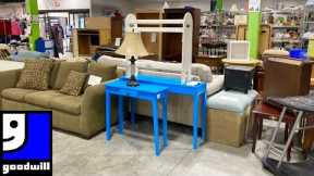 GOODWILL SHOP WITH ME FURNITURE SOFAS HOME DECOR KITCHENWARE ELECTRONICS SHOPPING STORE WALK THROUGH