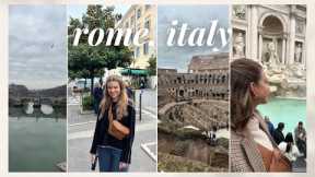 ROME VLOG: colosseum, trevi fountain, spa day, INCREDIBLE michelin food, pantheon, shopping + more