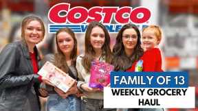 COSTCO Grocery Haul With a TWIST: My 11 Kids Picked Out EVERYTHING