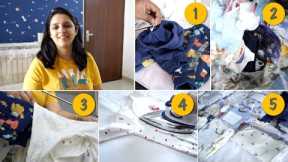 Washing & sorting New Baby Clothes | Preparations on full swing